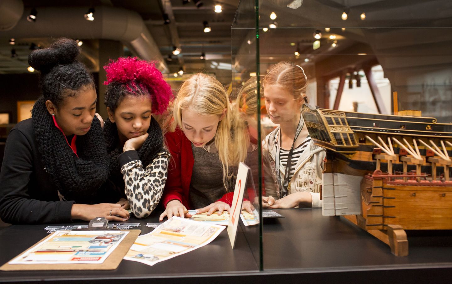 Onderwijs in het museum