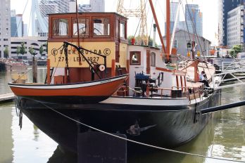 Geertruida in de museumhaven