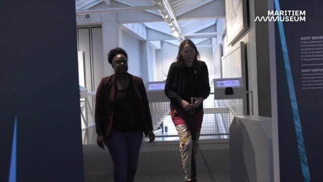 Thumbnail-afbeelding van de video over Bestemming Havenstad, met een still van het havengebied en witte tekstoverlay.