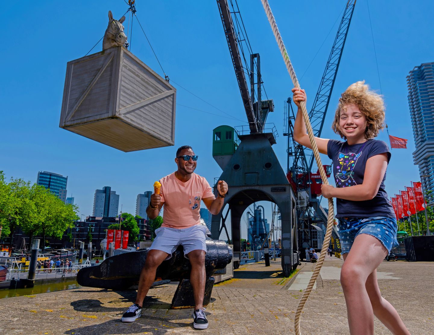 Zomervakantie in het museum Maritiem Museum Rotterdam