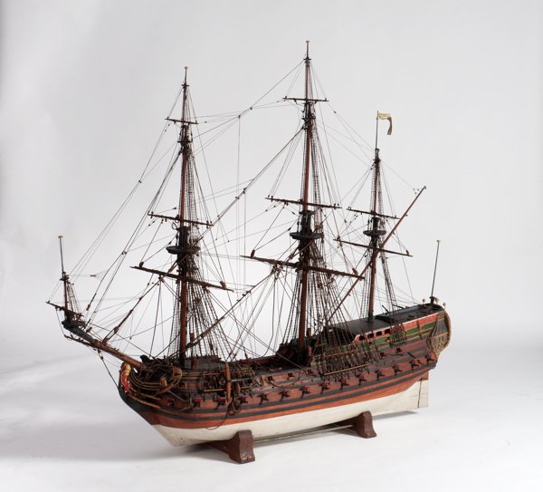 Scheepsmodel Padmos en Blijdorp