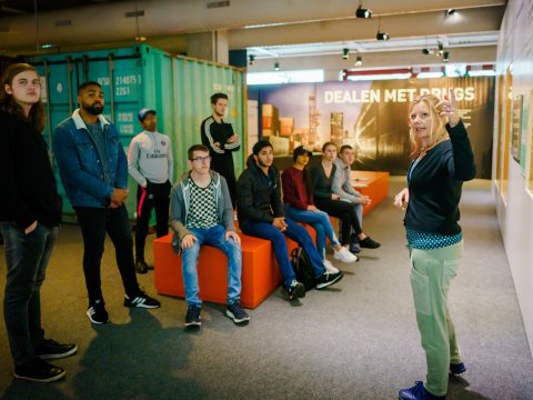 Studenten komen meer te weten over cultuureducatie in het museum