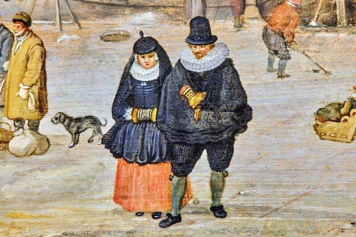 schilderij Avercamp