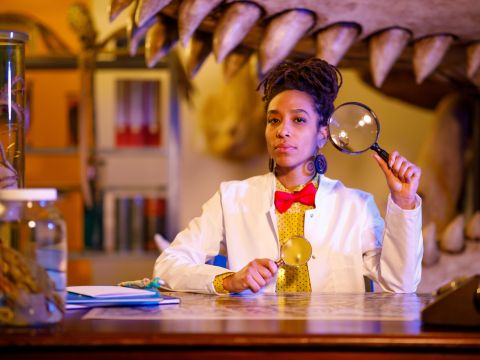 Professor Lorie Lij op zoek naar Zeemonsters