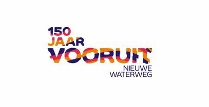 Logo viering 150 jaar Nieuwe Waterweg