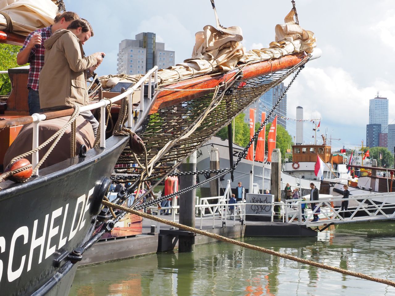Oosterschelde te gast in de Maritiem Museum Haven