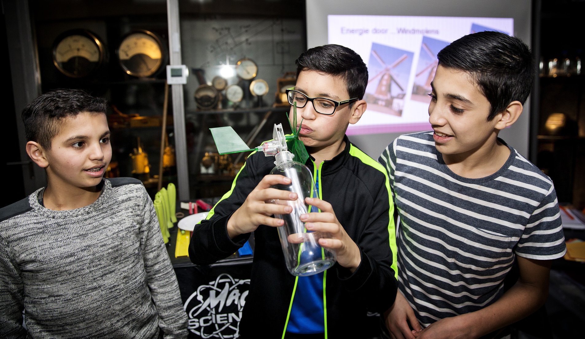 Leerlingen maken kennis met techniek