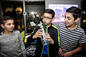 Leerlingen maken kennis met techniek