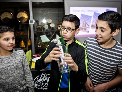 Leerlingen maken kennis met techniek