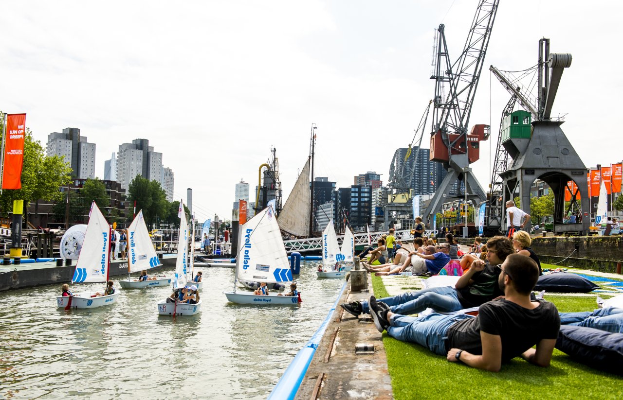 Relaxen in de Maritiem Museum Haven