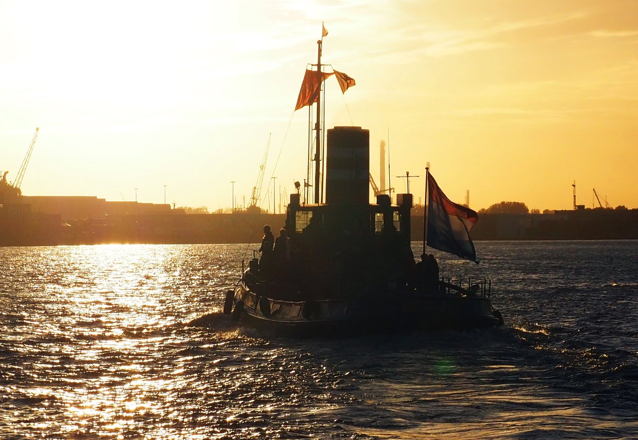 Maashaven op de Nieuwe Maas