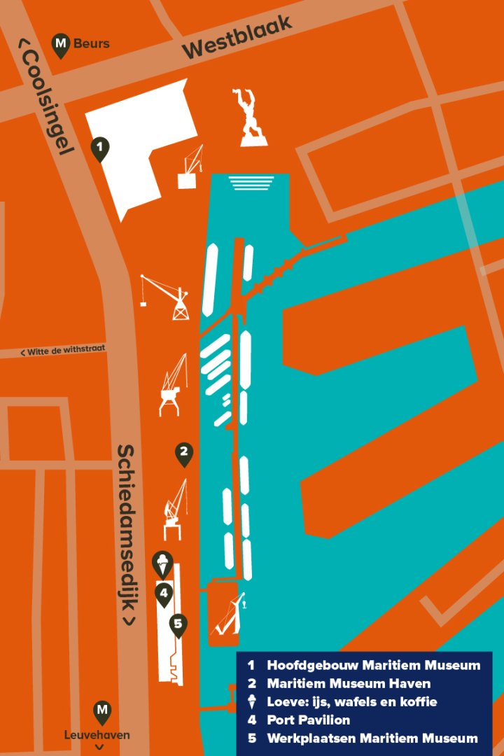 Plattegrond museumhaven